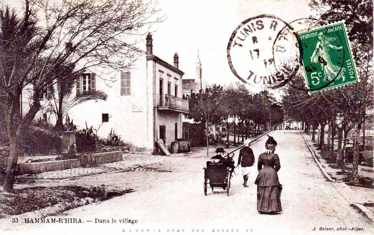 Hammam-R'Hira - Dans le Village - 1913.jpg